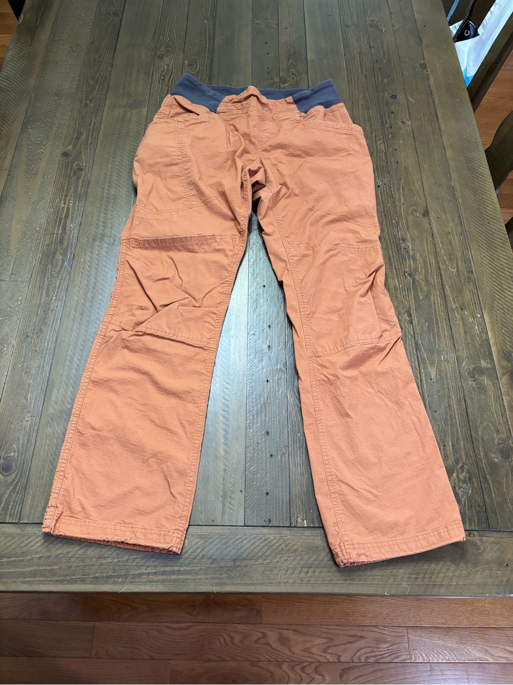 Prana Women’s Burnt Orange Straight Leg Climbing Pants
